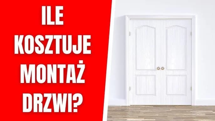 Ile kosztuje montaż drzwi wewnętrznych z ościeżnicą? Sprawdź ceny!