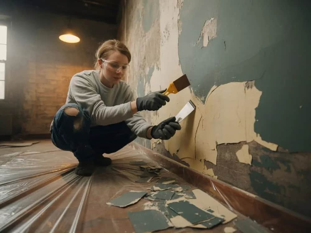 Jak usunąć farbę lateksową ze ściany - skuteczne metody bez wysiłku