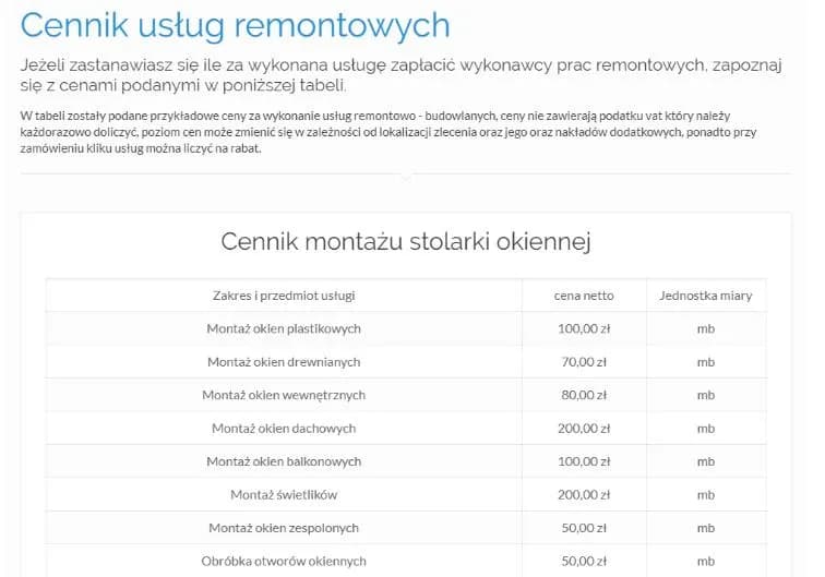 Cennik budowlany wykończenia: Poznaj aktualne koszty i ceny usług
